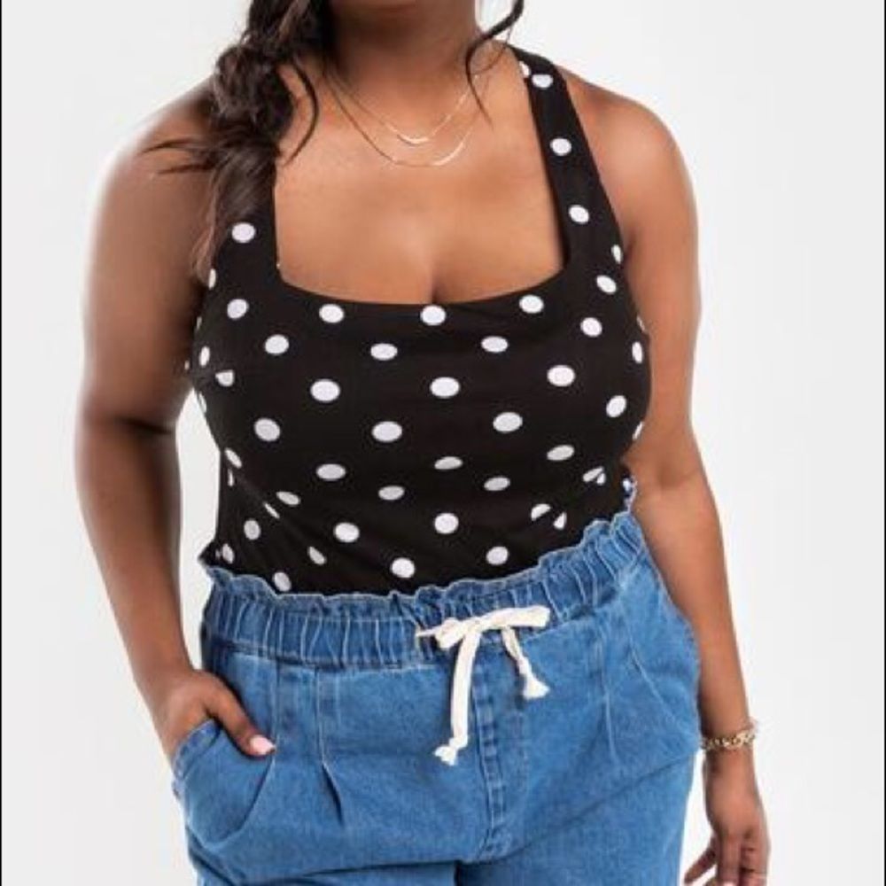 Polka Dot Bodysuit